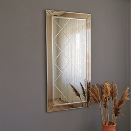 Hanah Home Espejo A330D Plata